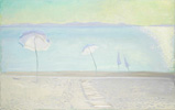 Plage en fin de journée